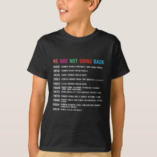 Camiseta Não Vão Voltar Aos Direitos De Voto