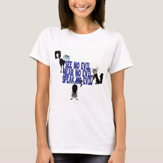 Camiseta Não veja nenhum mau 1