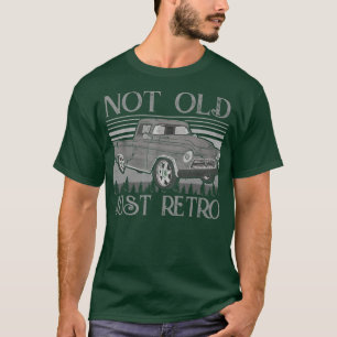 Camiseta Não Velho, Apenas Retrorna O Caminhão Vermelho Par