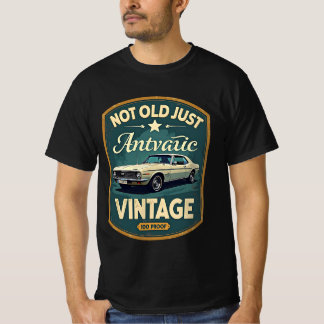 Camiseta Não Velho Apenas Vintage Muscle Car T-Shirt - Cl R