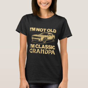 Camiseta Não velho carro clássico do avô piada engraçada pa