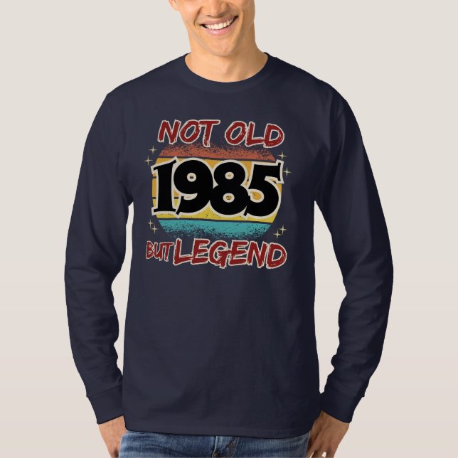 Camiseta Não Velho, mas Legenda 1985 (Frente)