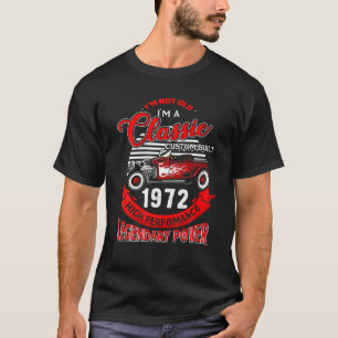 Camiseta Não Velho, Sou Clássico 1972 50O Presente De Anive