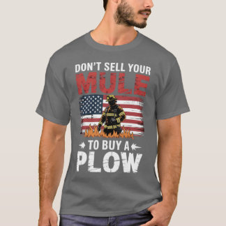 Camiseta Não Venda Sua Mula Para Comprar Um Arado