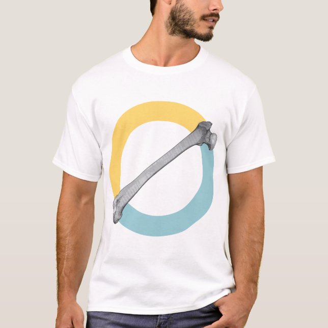 CAMISETA NÃO VERBAL: T DOS OSSOS (Frente)