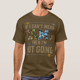 Camiseta Não Vista Camo Não Indo Engraçado Caçando Arco Arc