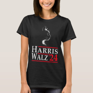 Camiseta Não Voltando Para A Eleição De Kamala Harris Cat L