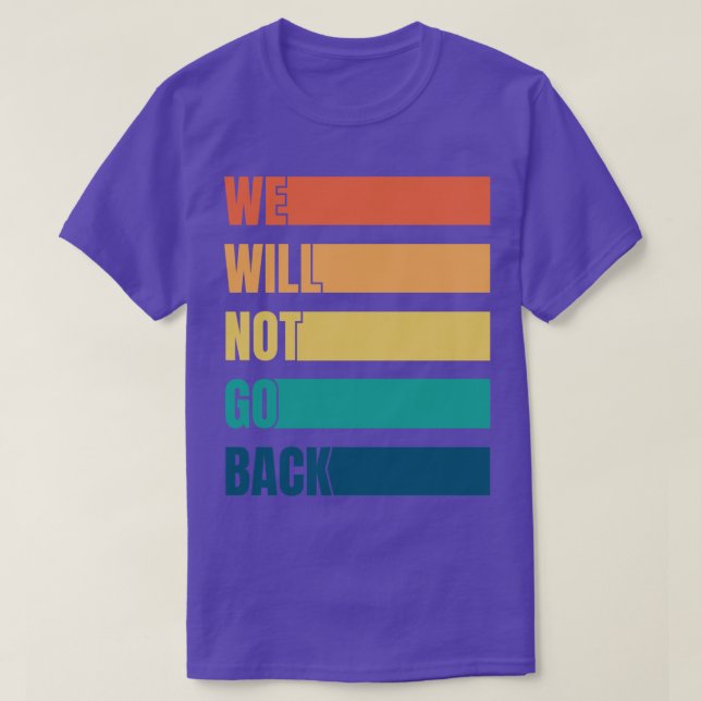 Camiseta Não Voltaremos À Escolha Pró (Frente do Design)