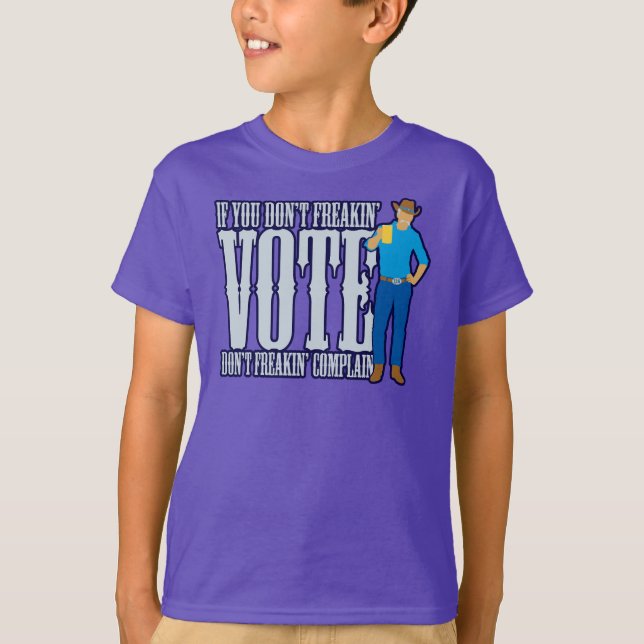 Camiseta Não VOTE Não Reclamar (Frente)