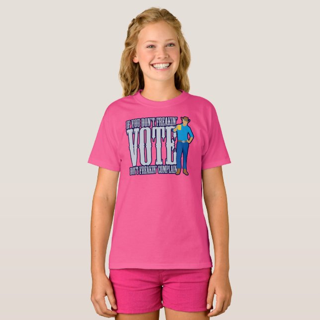 Camiseta Não VOTE Não Reclamar (Frente Completa)