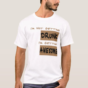 Camiseta Não Vou Ficar Bêbado