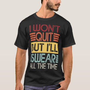 Camiseta Não vou parar, mas vou jurar que o ginásio de trei