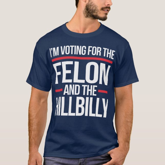Camiseta Não vou votar no criminoso e no caipira (Frente)