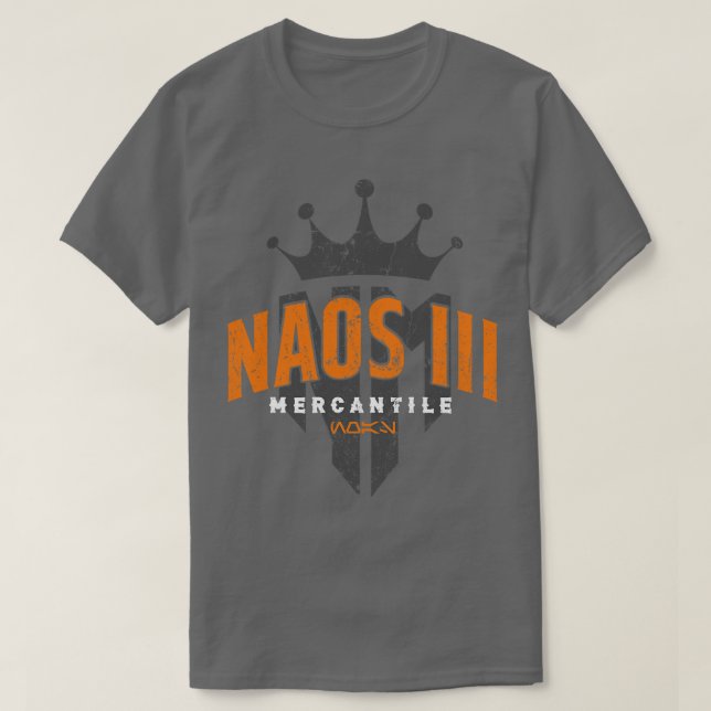 Camiseta NAOS III Mercle (Frente do Design)
