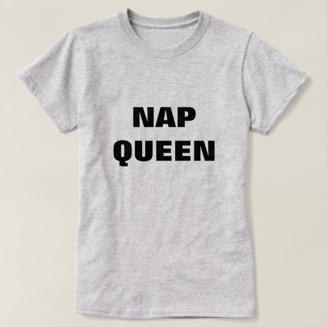 CAMISETA NAP QUEEN (Frente do Design)