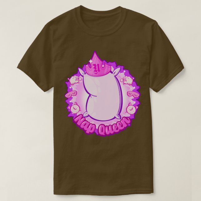 Camiseta Nap Queen (Frente do Design)