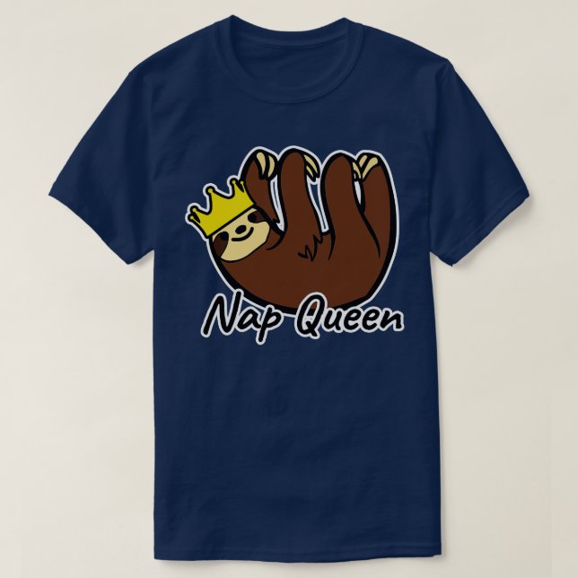 Camiseta Nap Queen (Frente do Design)