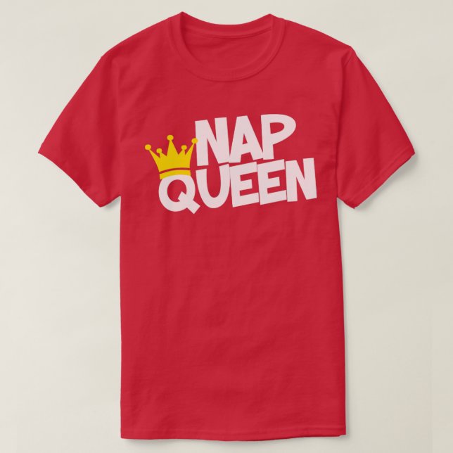 Camiseta Nap Queen (Frente do Design)