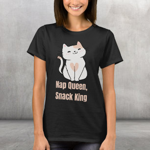 Camiseta Nap Queen, Snack King