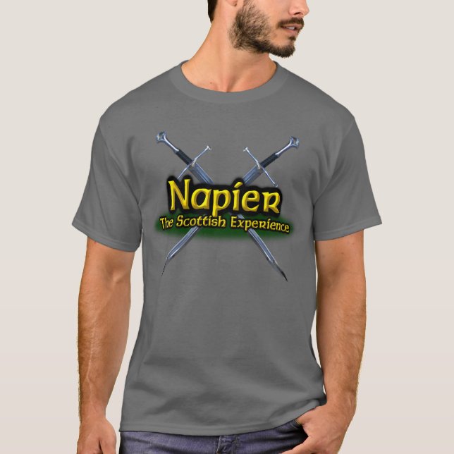 Camiseta Napier The Scottish Experience Clan (Frente)