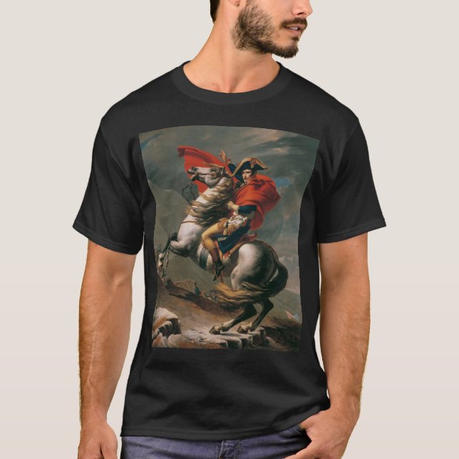 Camiseta Napoleão com Cavalo, Batalha de Rua. (Frente)