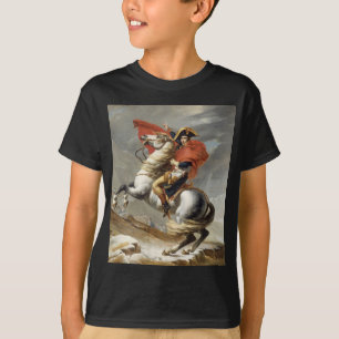 Camiseta Napoleão Cruzando os Alpes - Jacques-Louis David