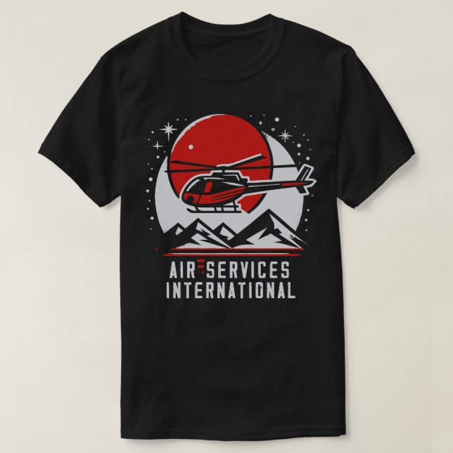 Camiseta Napoleão Dynamite Air Services 1 (Frente do Design)