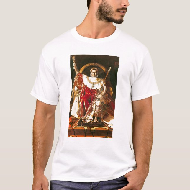 Camiseta Napoleão I no Imperial Trono, 1806 (Frente)