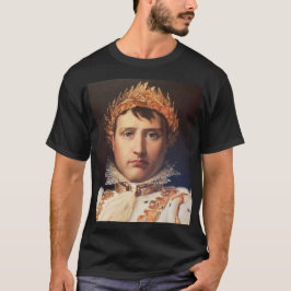 Camiseta Napoleão Laurel-Wreath Crowned Hero