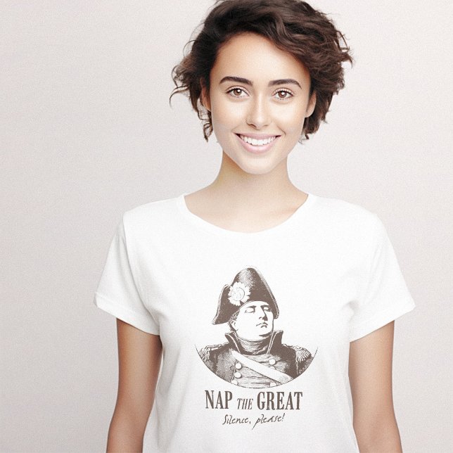 Camiseta Napoleão Nap o Excelente Engraçado (Napoleon Nap the Great Funny T-Shirt)