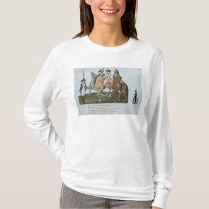 Camiseta Napoleon Bonaparte e a sentinela de Varsovian