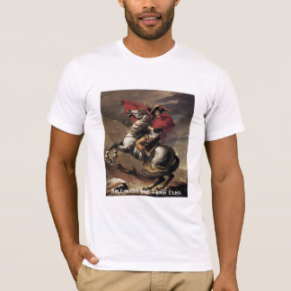 Camiseta Napoleon - capaz era I ere eu vi a Ilha de Elba