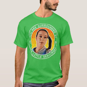 Camiseta Napoleon Dynamite Deb Cavalos-Marinhos Desbotados