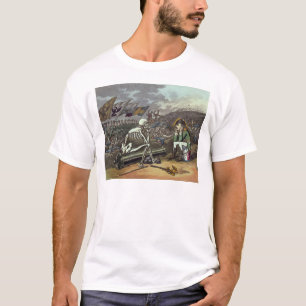 Camiseta Napoleon e esqueleto, 18o