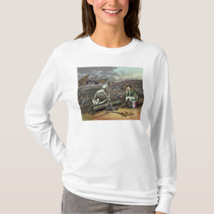 Camiseta Napoleon e esqueleto, 18o