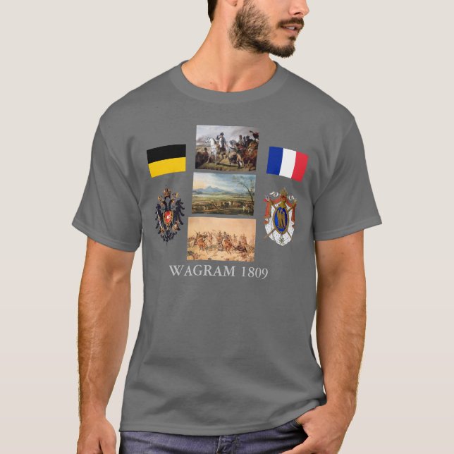 Camiseta Napoleon em Wagram (Frente)