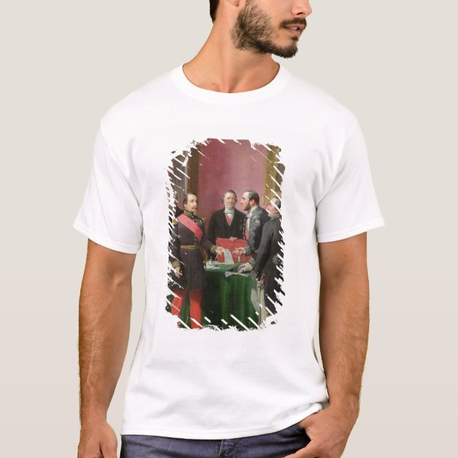 Camiseta Napoleon III cede o decreto (Frente)