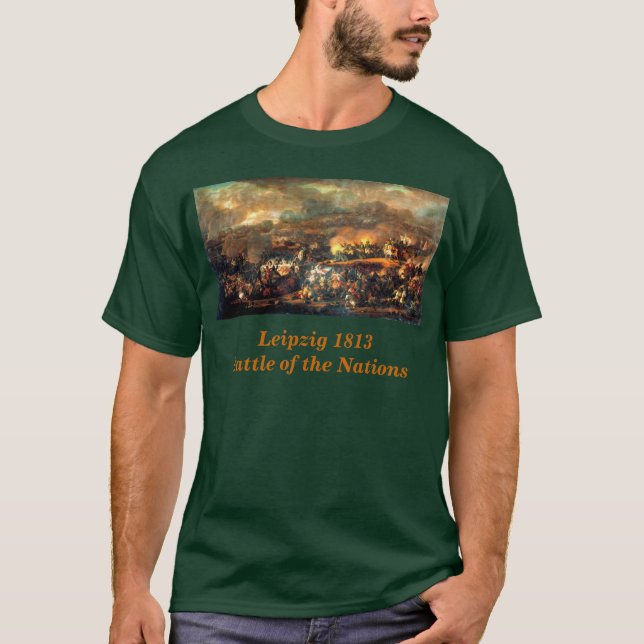 Camiseta Napoleon Leipzig 1813 (Frente)