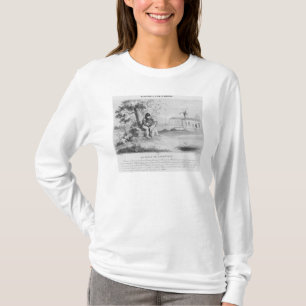 Camiseta Napoleon mim na ilha de St Helena