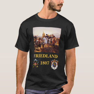 Camiseta Napoleon na brasão de Friedland