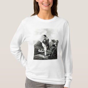 Camiseta Napoleon na ilha de St Helena, 1820