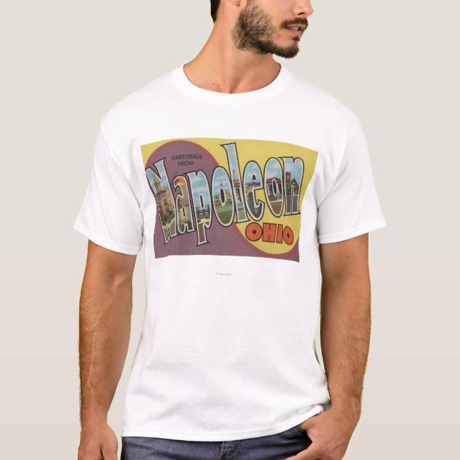 Camiseta Napoleon, Ohio - grandes cenas da letra (Frente)
