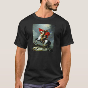 Camiseta Napoleon que cruza os cumes