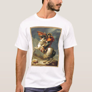 Camiseta Napoleon que cruza os cumes o 20 de maio de 1800