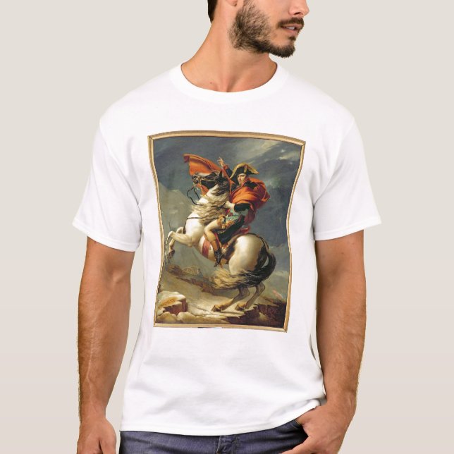 Camiseta Napoleon que cruza os cumes o 20 de maio de 1800 (Frente)