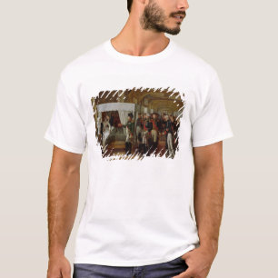 Camiseta Napoleon que visita a enfermaria de Invalides