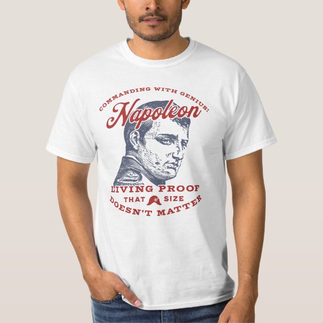 Camiseta Napoleon - Size Doesn't Matter (Frente)