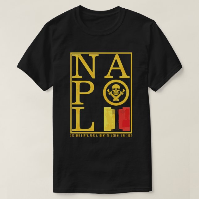 CAMISETA NÁPOLES ANTIGA (Frente do Design)