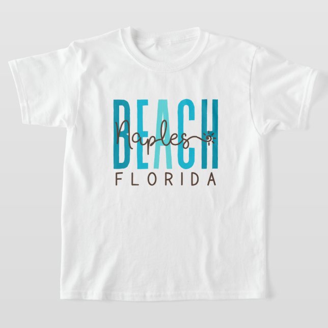 Camiseta Nápoles Beach Florida (Ocean) (Postura )