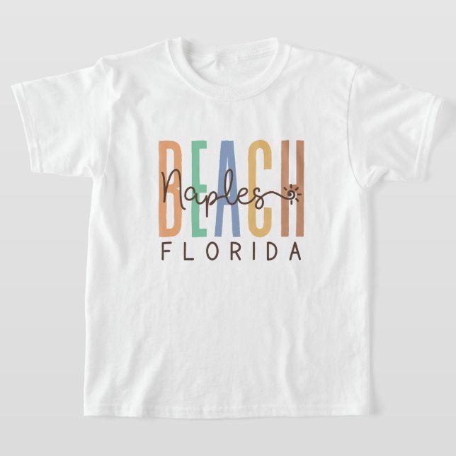 Camiseta Nápoles Beach Florida (Sands) (Postura )